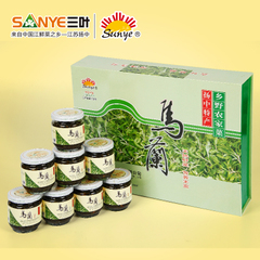 揚中特產三葉咸秧草醬菜腌制開胃馬蘭醬菜禮盒130gx8 下飯菜